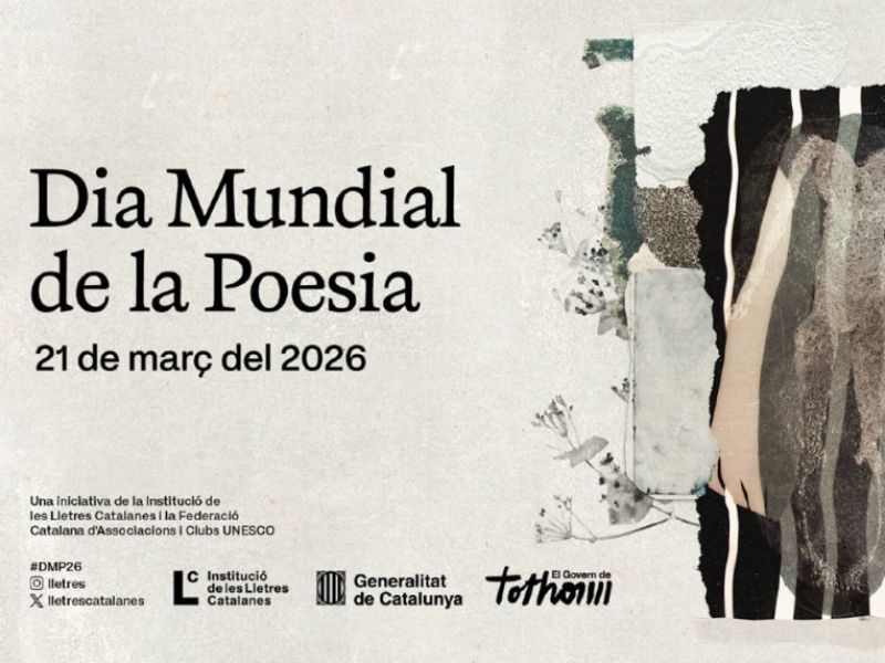 Cartel Dia Mundial de la Poesia 2026