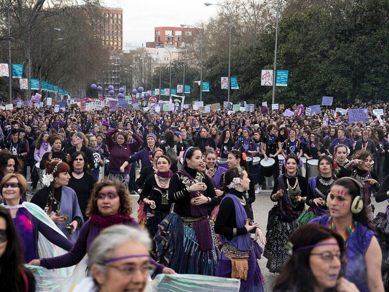 Manifestació Dia de la Dona