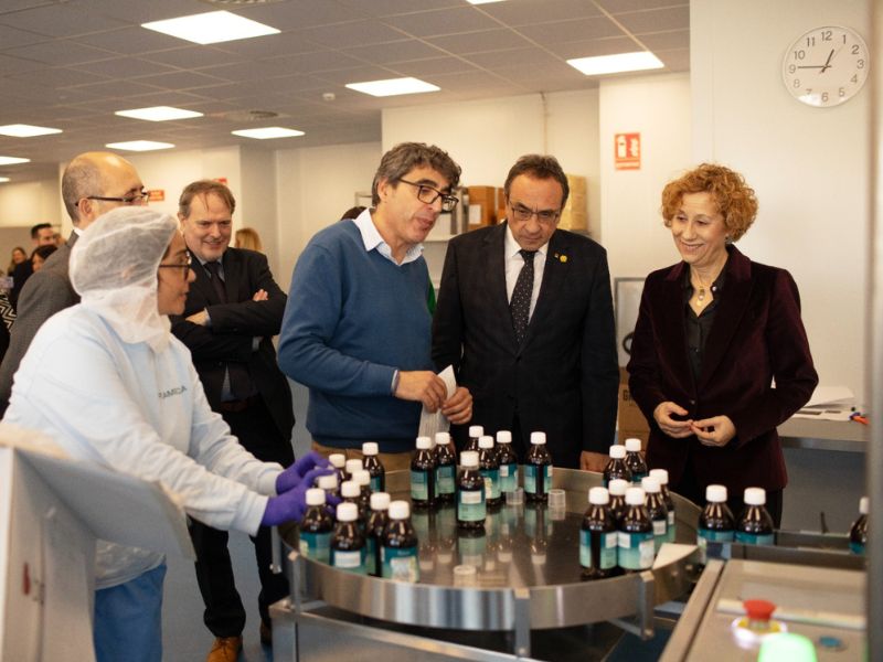 Josep Rull visita Plameca